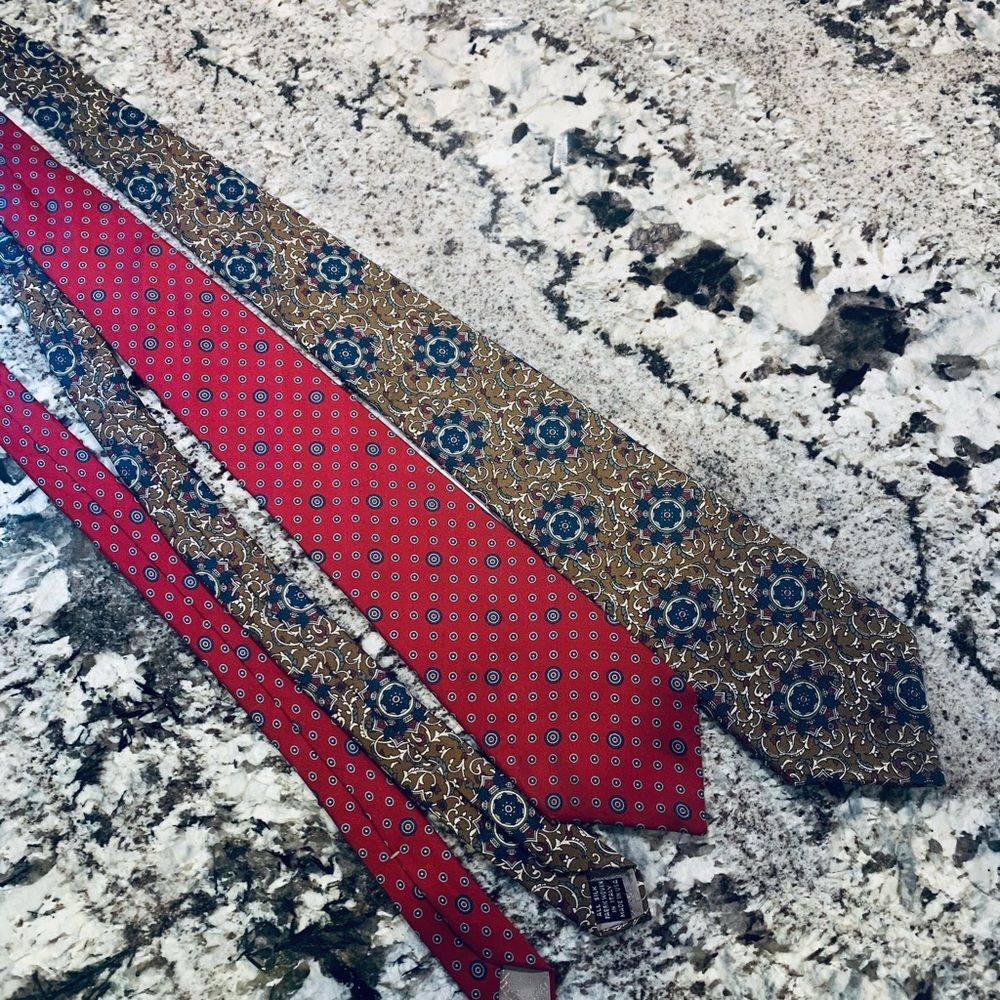 Christian Dior Ties Silk Ties Tie Bundle